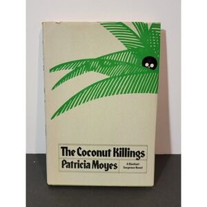 The Coconut Killings Patricia Moyes 1977 First US Edition Suspense Rinehart